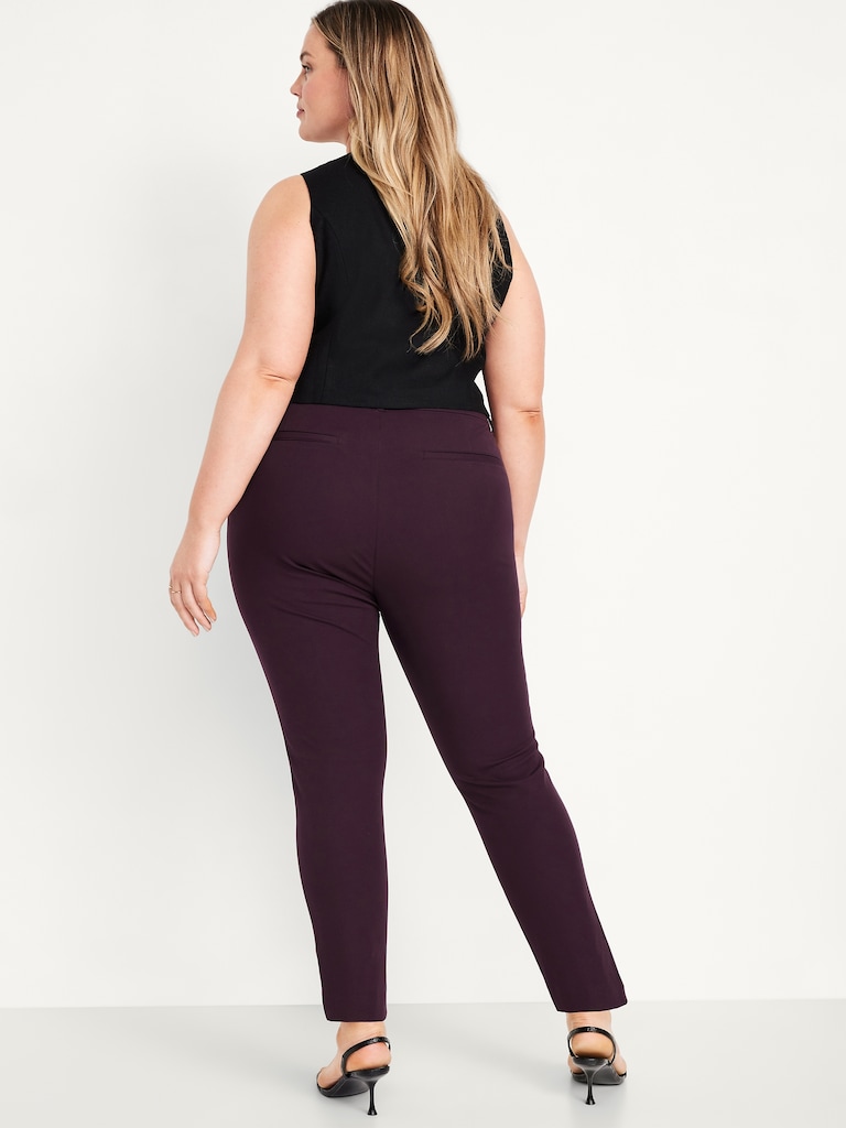 High-Waisted Pixie Skinny Ankle Pants