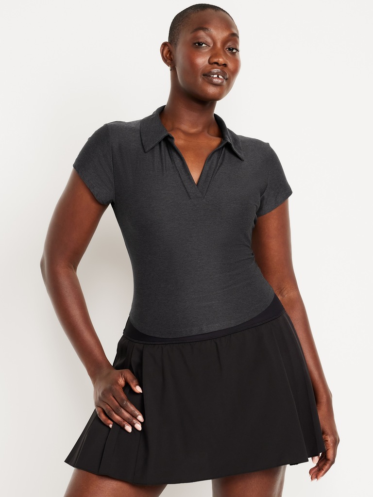 CloudMotion Cropped Polo