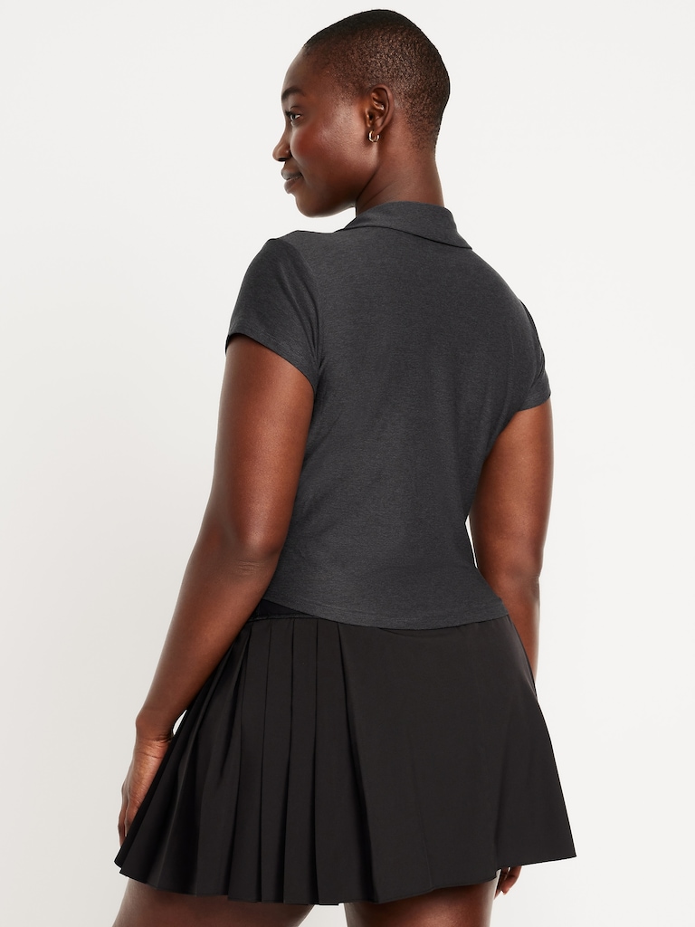 CloudMotion Cropped Polo