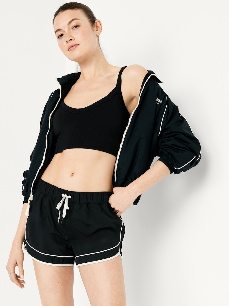 Light Support Fluid Seamless Longline Sports Bra