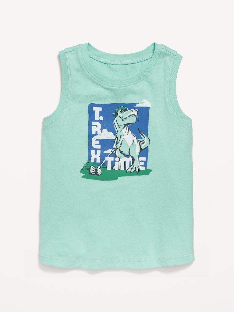 Graphic Tank Top for Toddler Boys