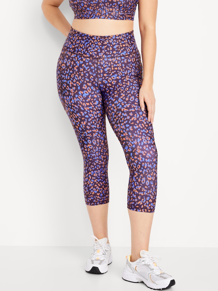 Legging PowerSoft à taille haute longueur 3/4