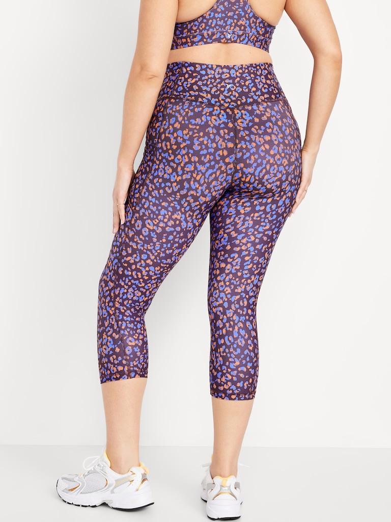 Legging PowerSoft à taille haute longueur 3/4