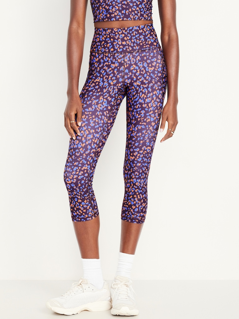 Legging PowerSoft à taille haute longueur 3/4