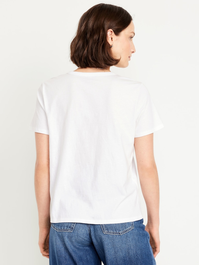 EveryWear Crew-Neck Graphic T-Shirt