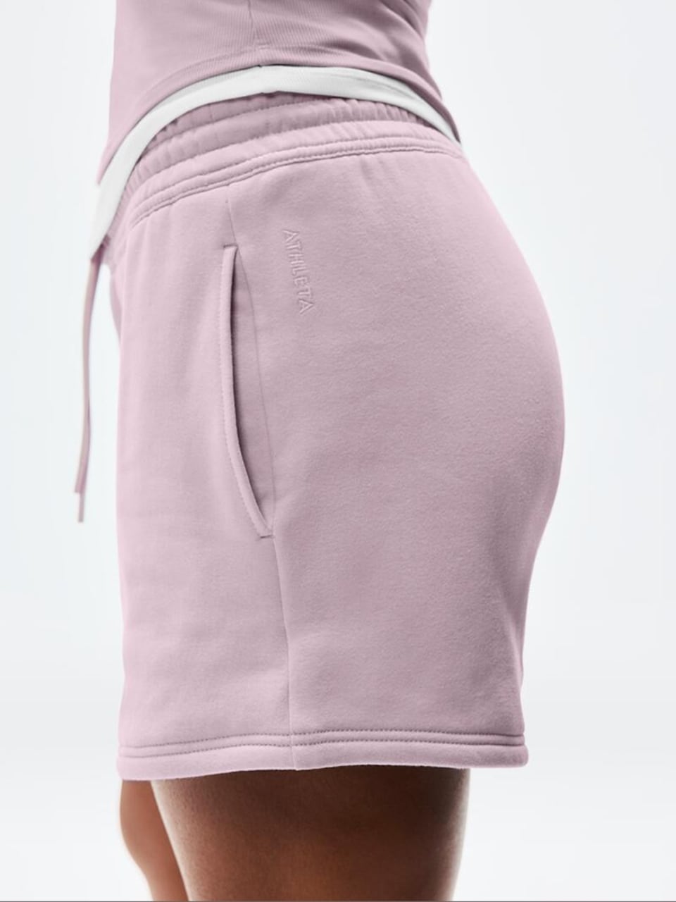 Forever Fleece Mid Rise 4" Short