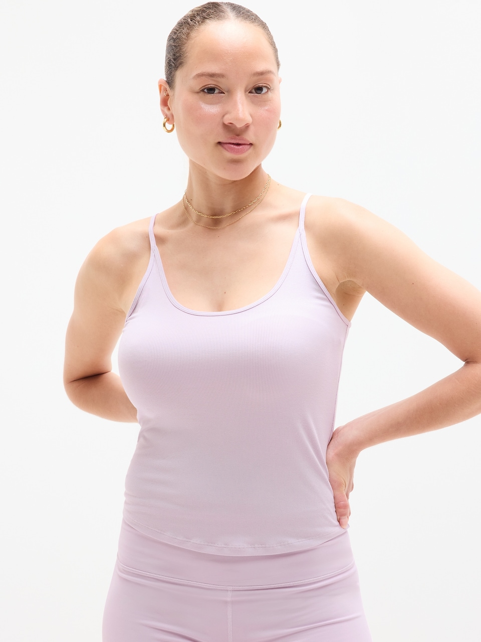 Signature Rib Thin Strap Tank