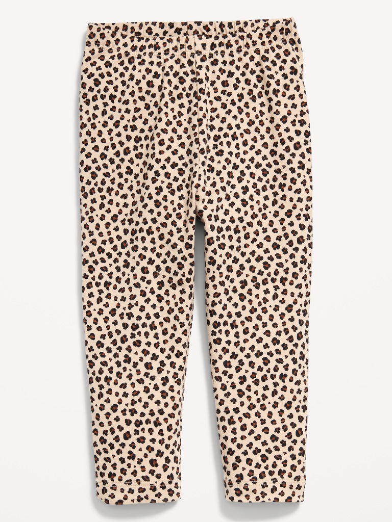 Printed Full-Length Leggings for Toddler Girls