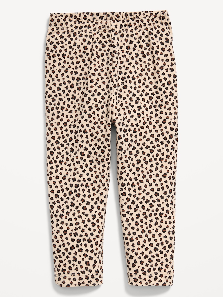 Printed Full-Length Leggings for Toddler Girls