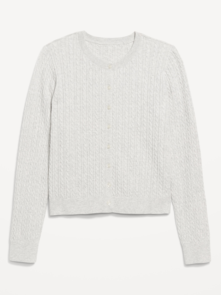 SoSoft Cropped Cardigan Sweater