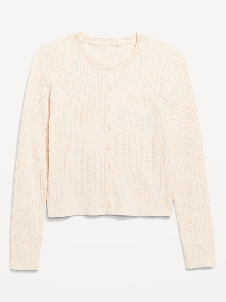 SoSoft Cropped Cardigan Sweater