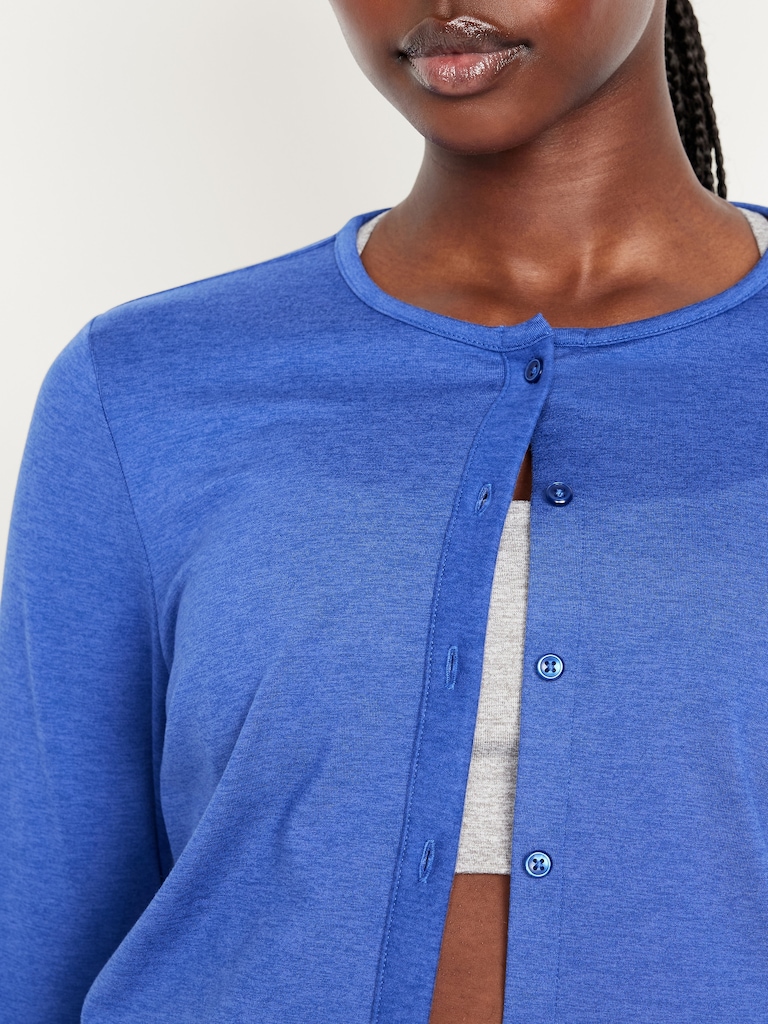 CloudComfy Cropped Cardigan