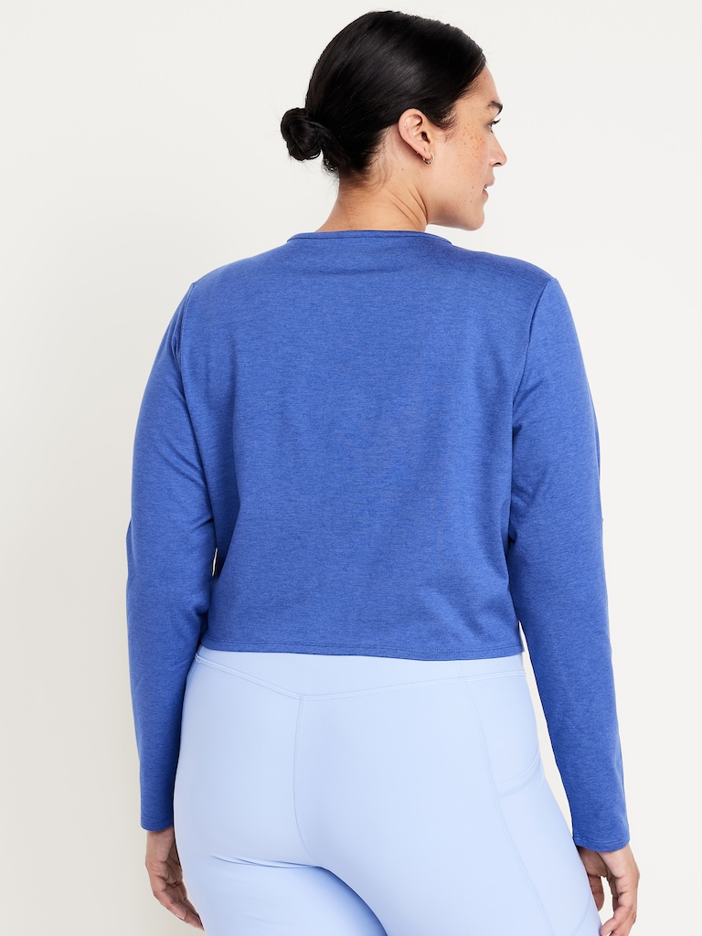 CloudComfy Cropped Cardigan