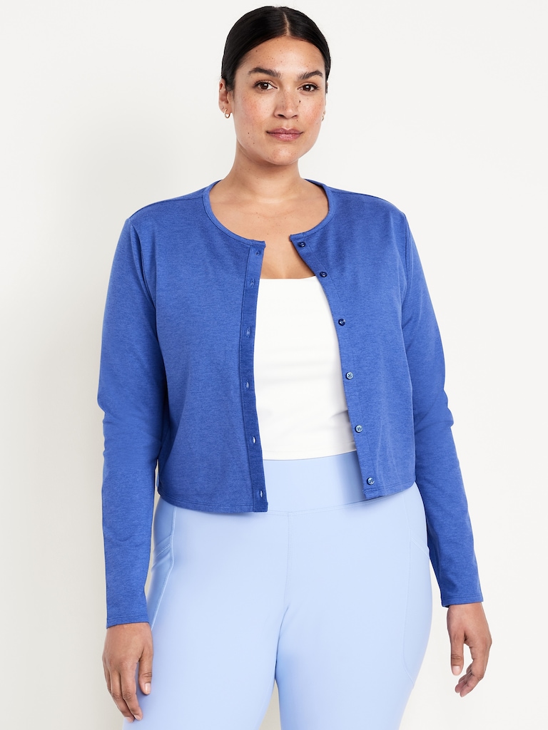 CloudComfy Cropped Cardigan