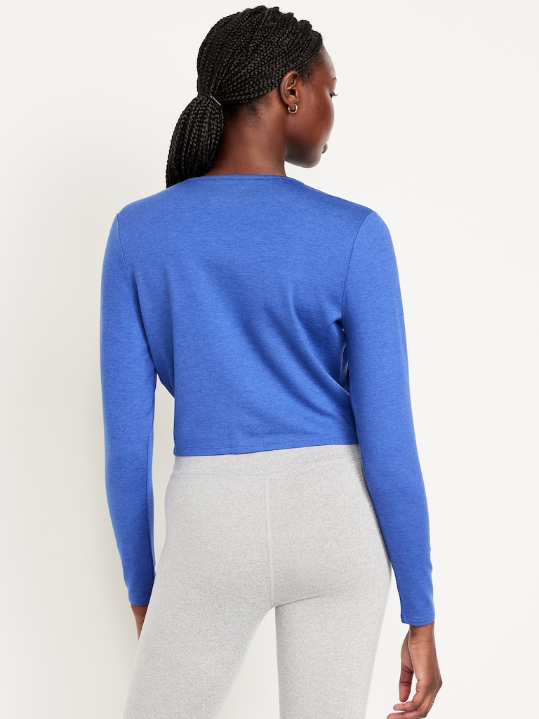 CloudComfy Cropped Cardigan