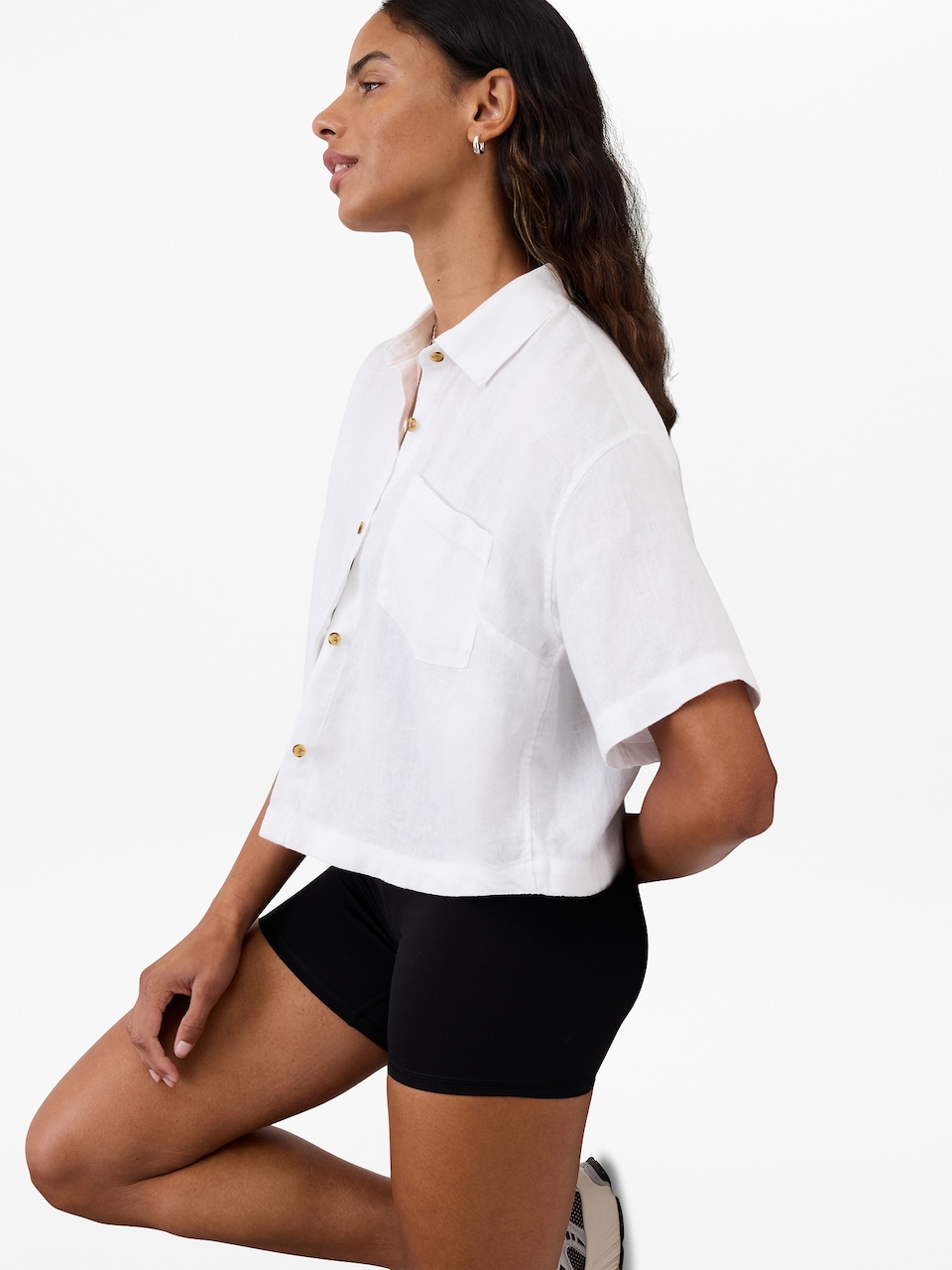 Retreat Linen Short Sleeve Shirt