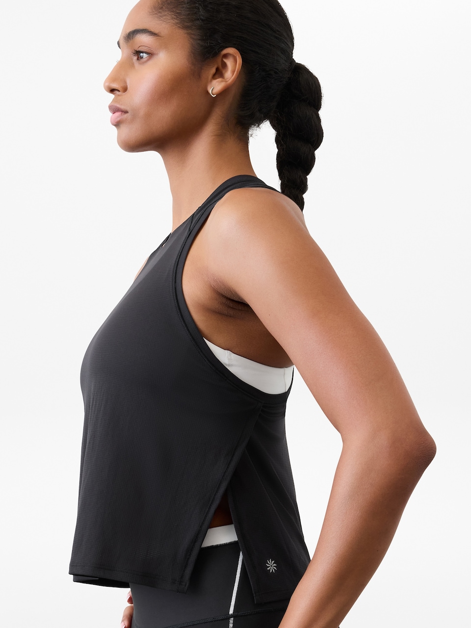 V-Neck Hardware One-Piece Swimsuit