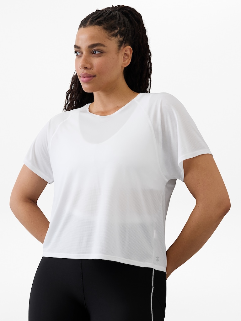 Grid Knit Tee