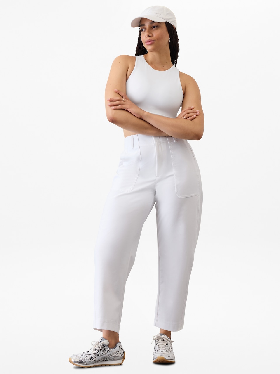 Skyline High Rise Barrel Leg Pant