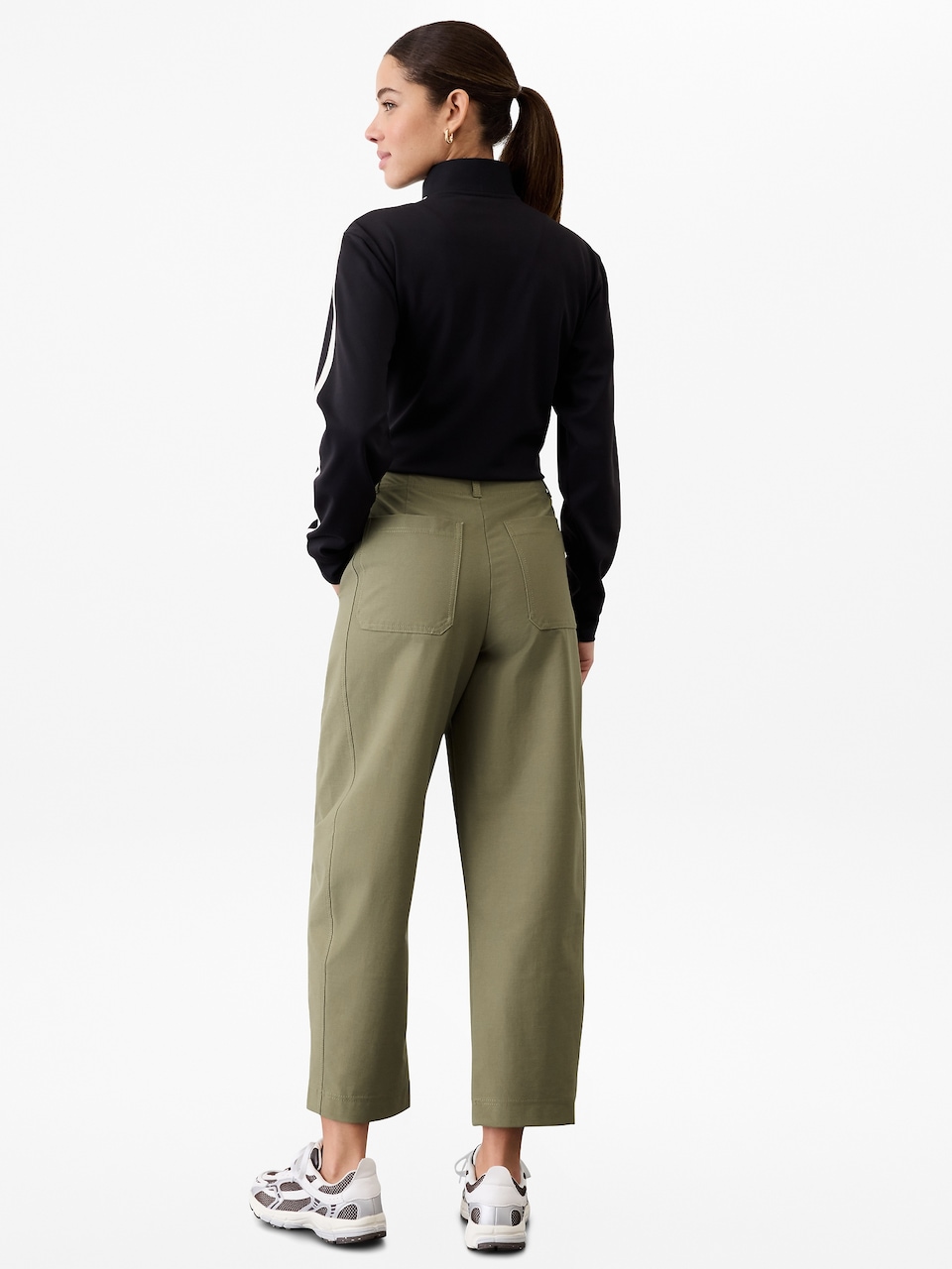 Skyline High Rise Barrel Leg Pant