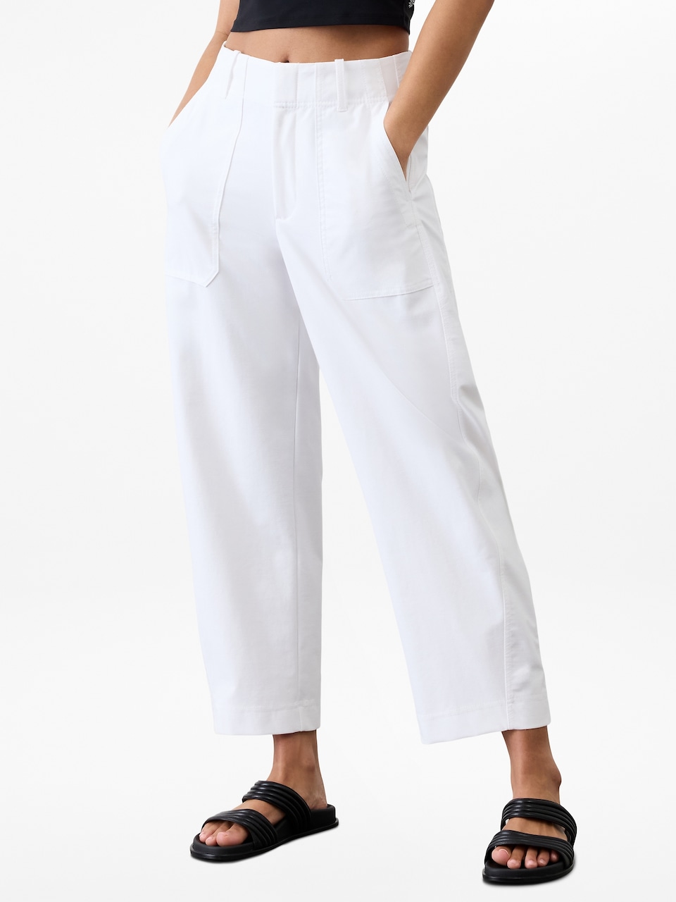 Skyline High Rise Barrel Leg Pant