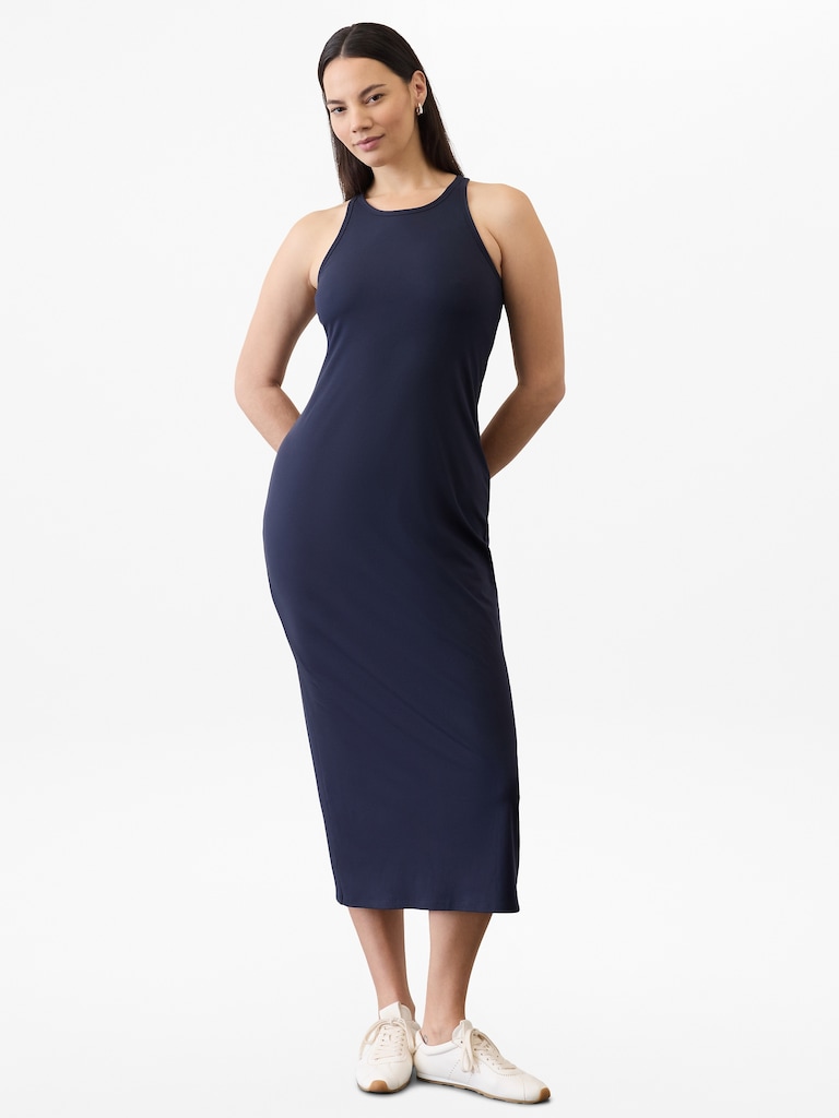 Signature Rib Maxi Dress