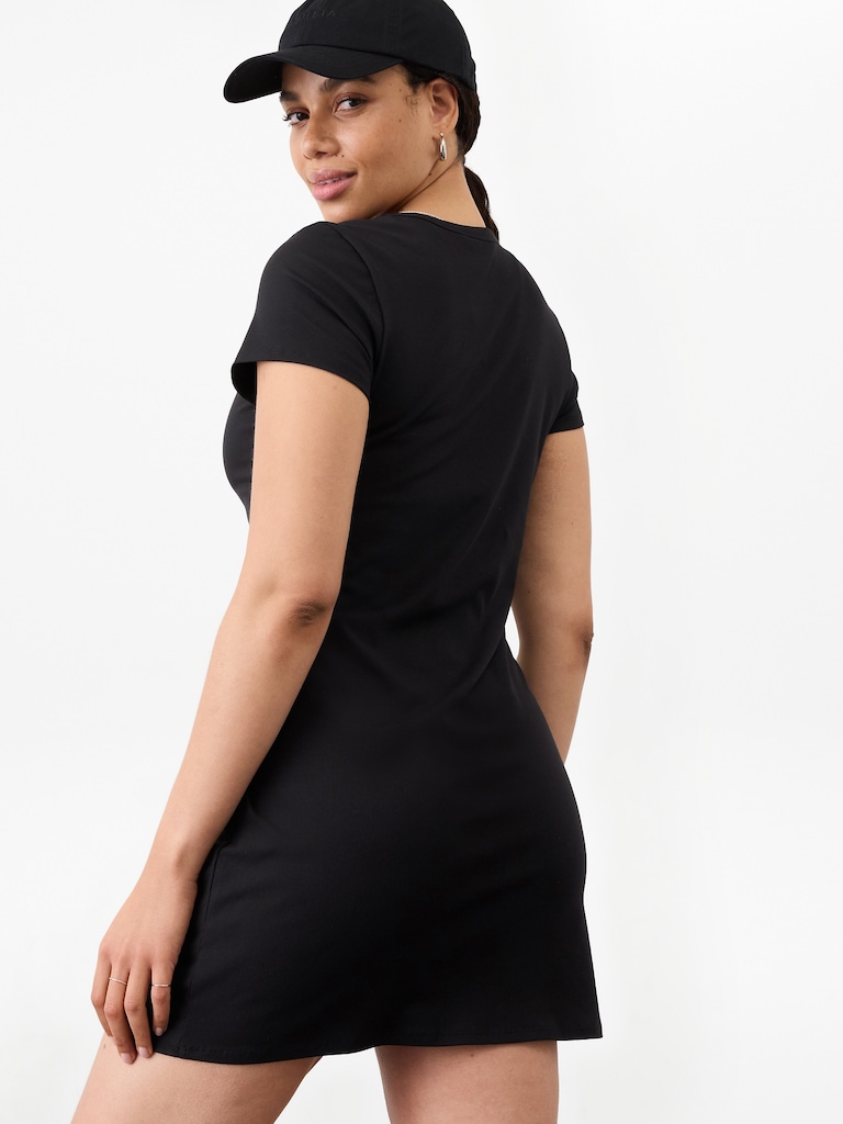 Signature Rib Tee Dress