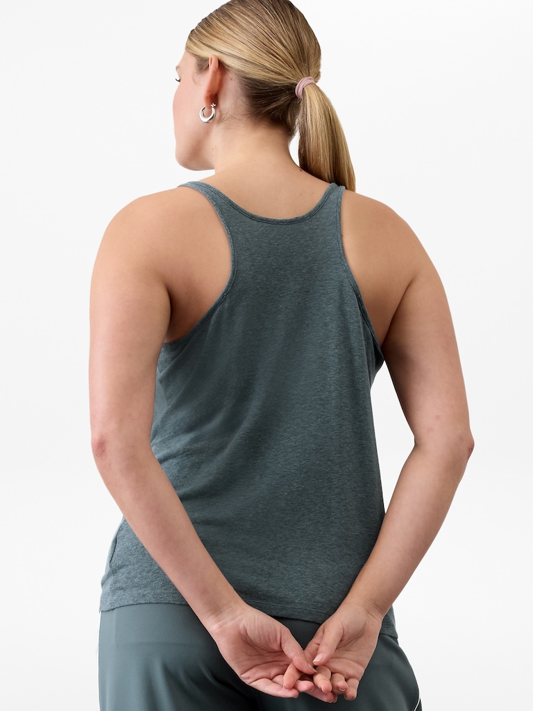 Getaway Linen Blend Tank