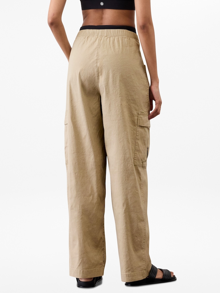 Paradise Mid Rise Straight Leg Cargo Pant