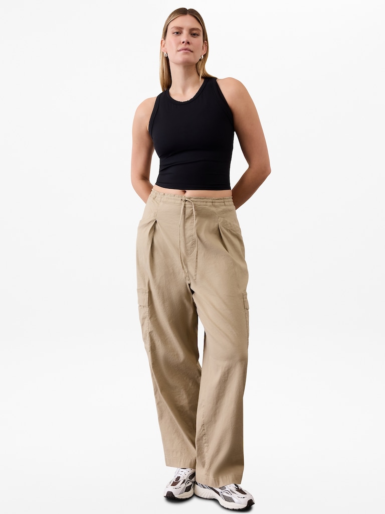 Paradise Mid Rise Straight Leg Cargo Pant