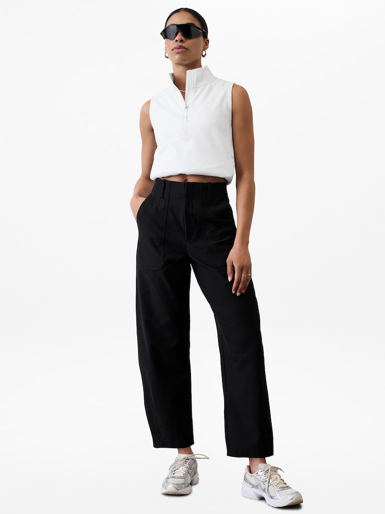 Skyline High Rise Barrel Leg Pant