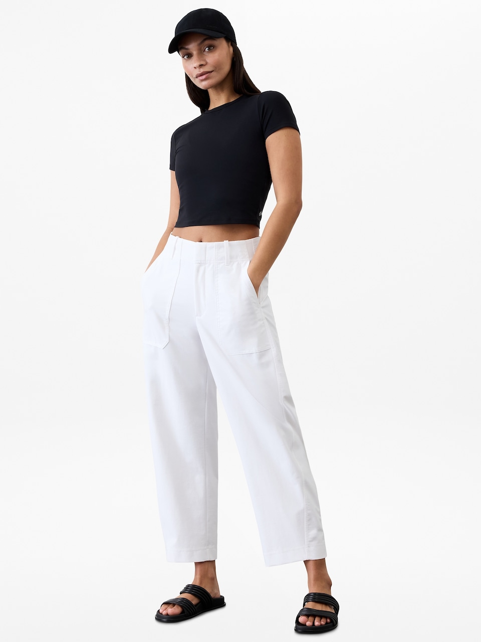 Skyline High Rise Barrel Leg Pant