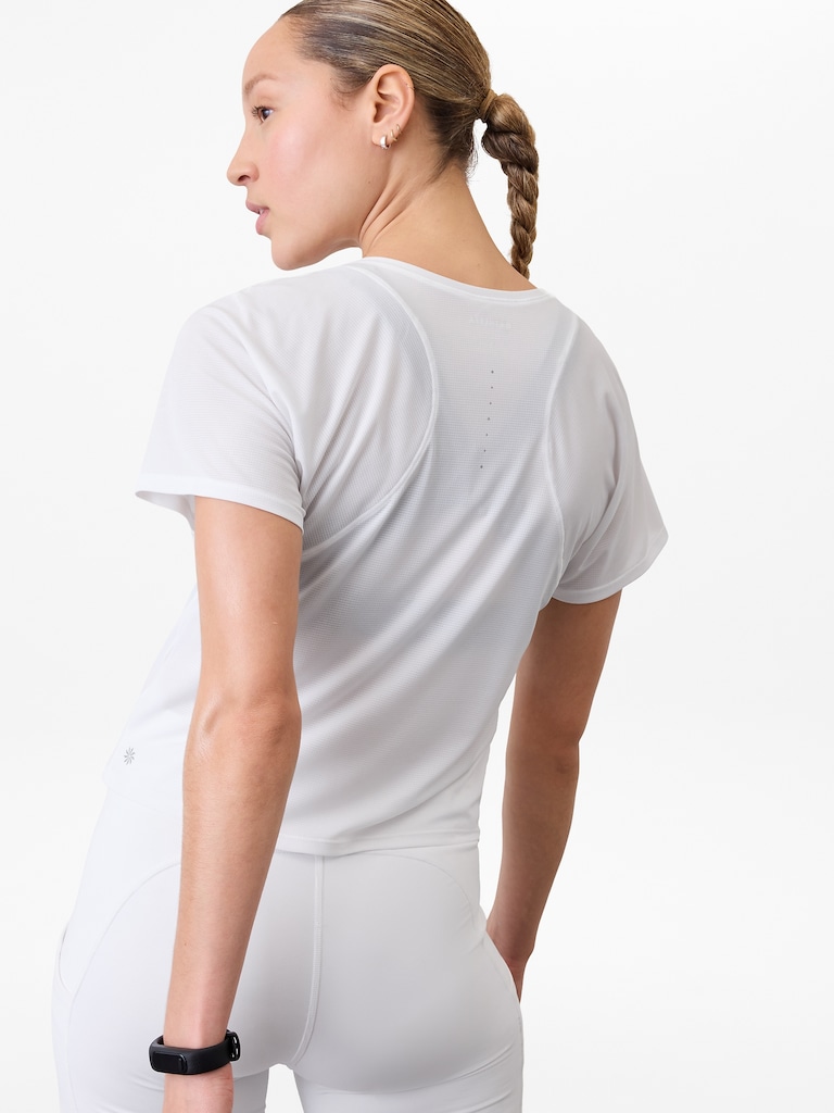 Grid Knit Tee