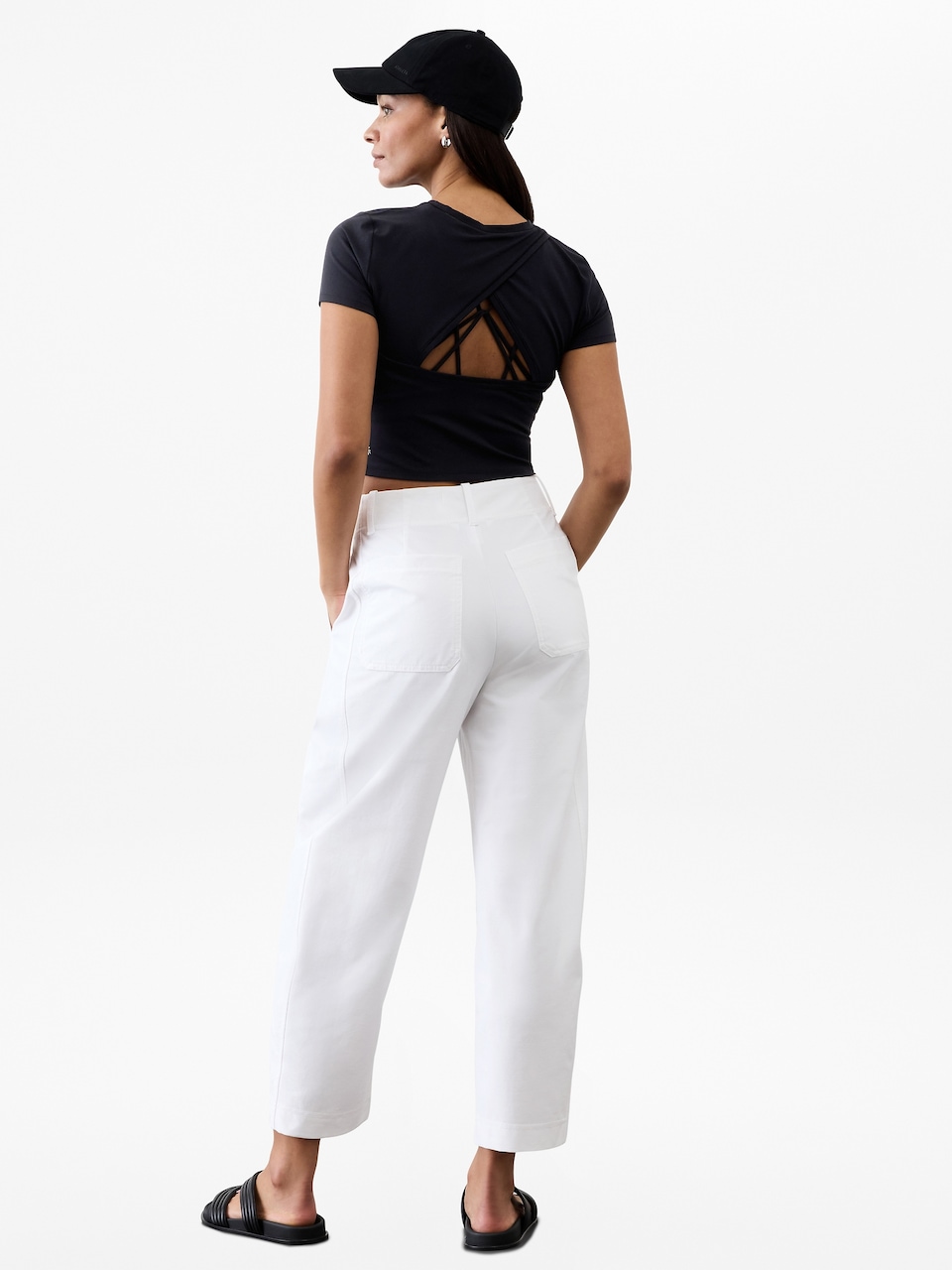Skyline High Rise Barrel Leg Pant