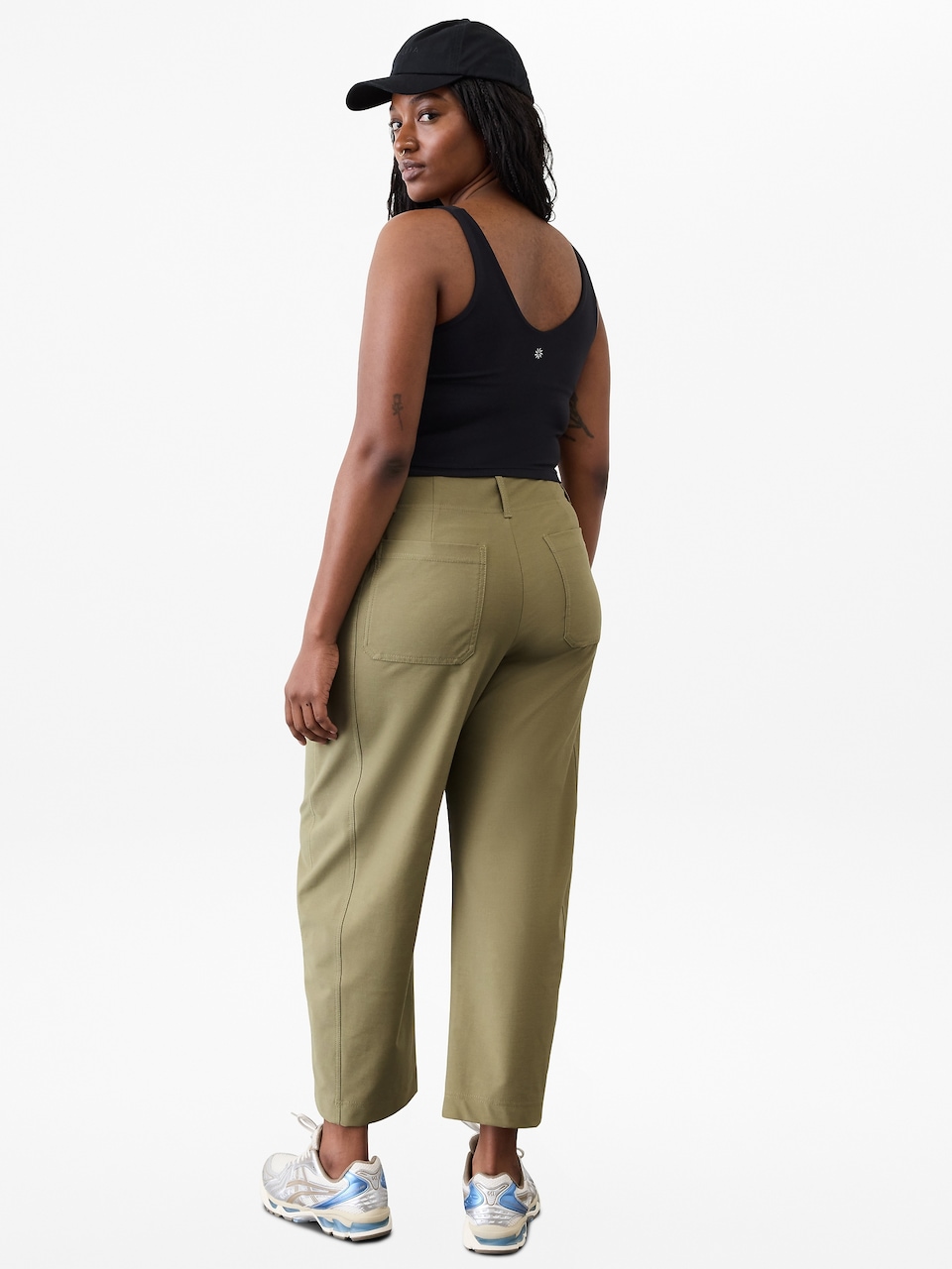 Skyline High Rise Barrel Leg Pant