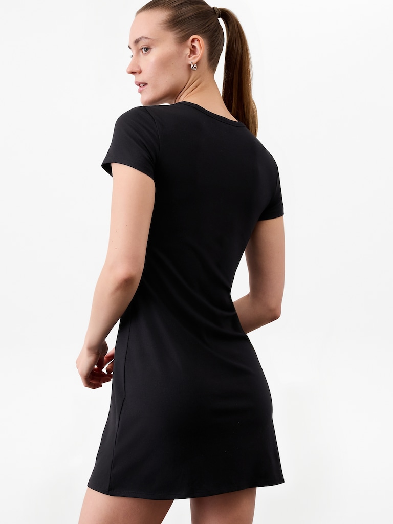Signature Rib Tee Dress