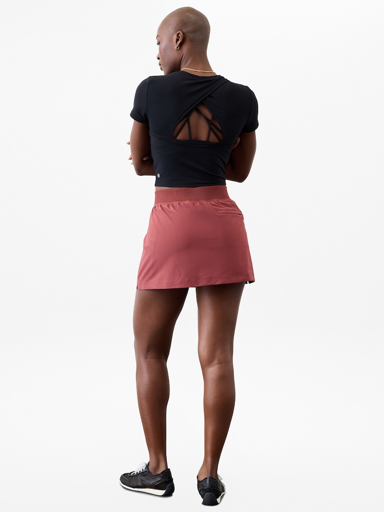 Brooklyn Mid Rise 13 1/2" Skort