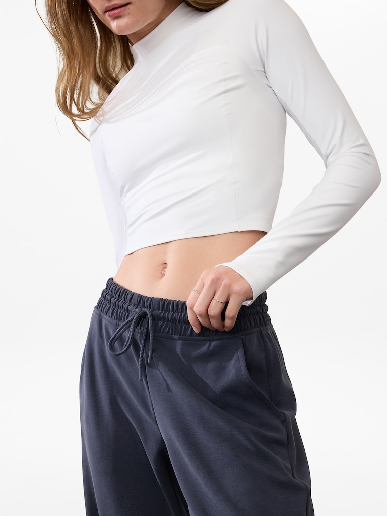 Seasoft Mid Rise Straight Pant