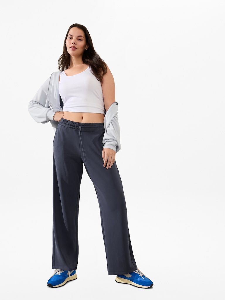Seasoft Mid Rise Straight Pant