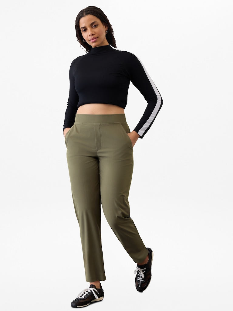 Brooklyn Mid Rise Ankle Pant