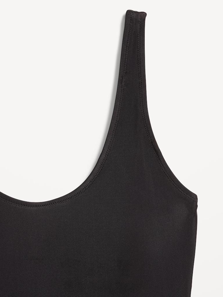 Matte One-Piece Swimsuit