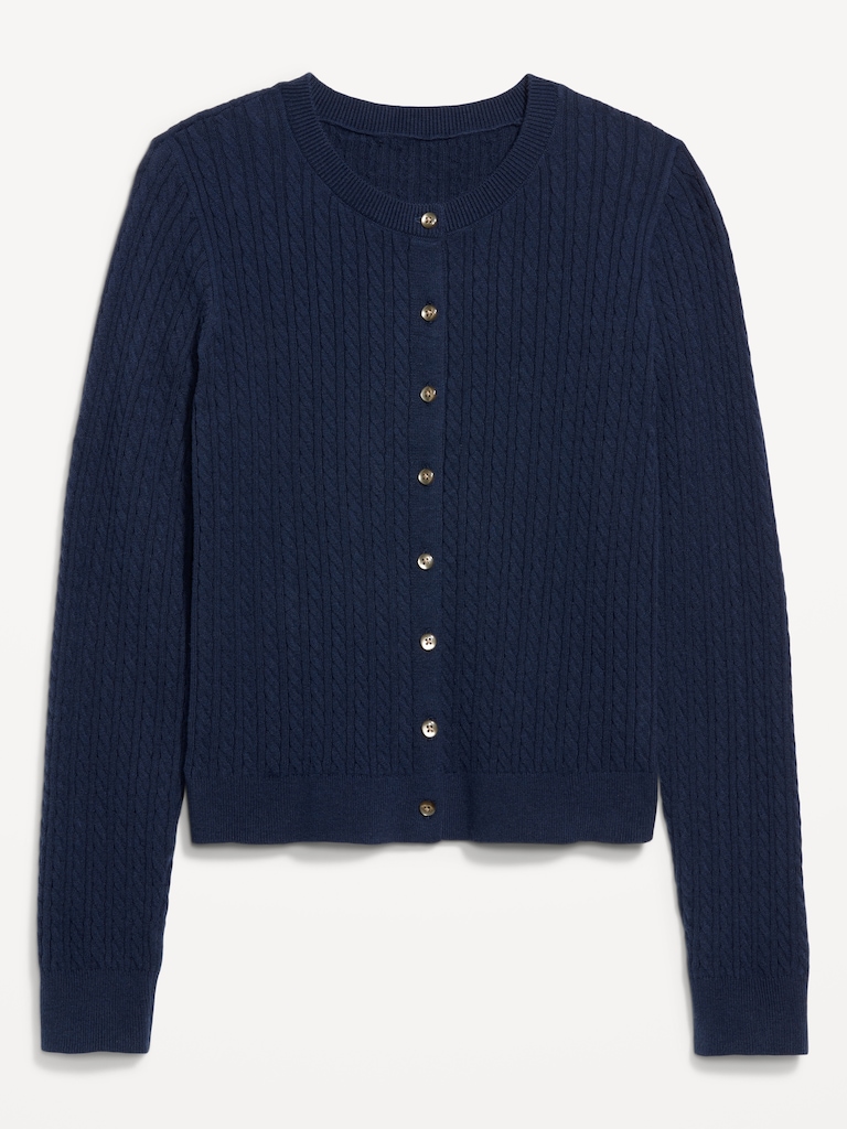 SoSoft Cropped Cardigan Sweater