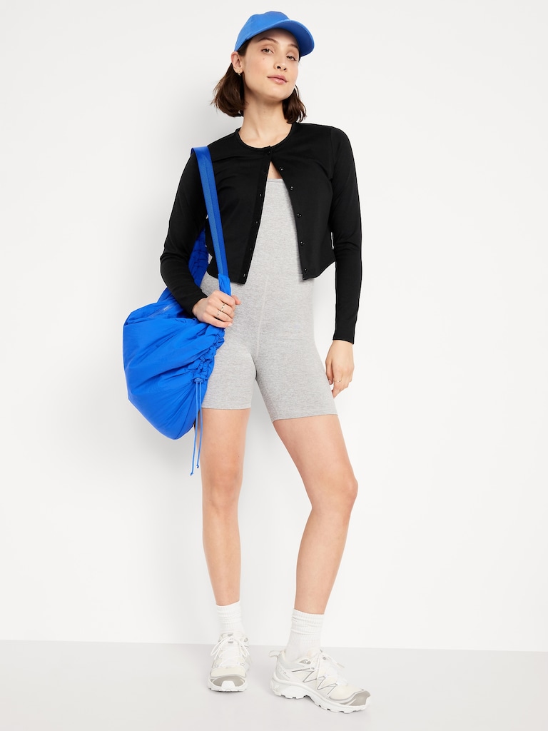 CloudComfy Cropped Cardigan