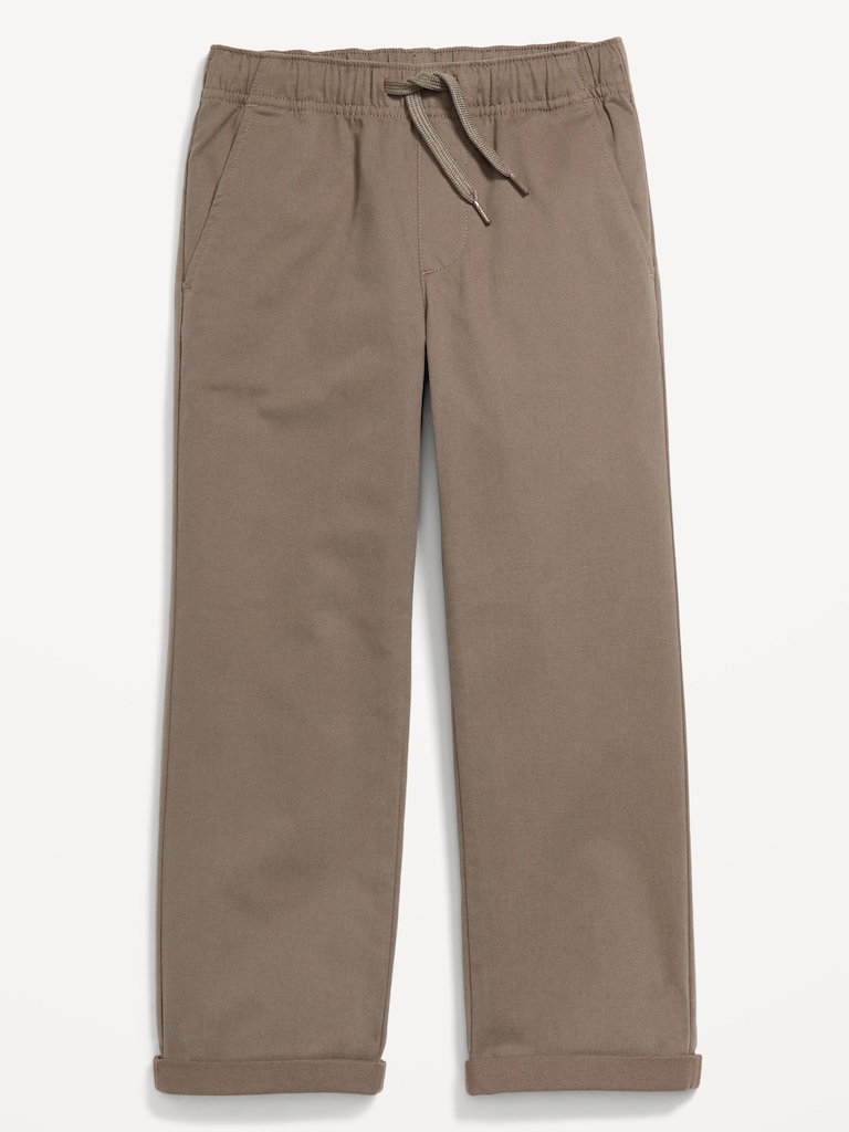 Straight Leg Built-In Flex Pull-On Pants for Boys