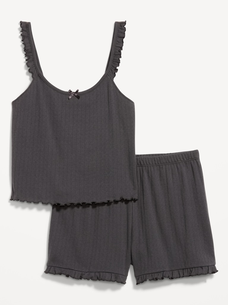 Pointelle Pajama Short Set