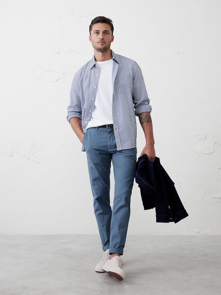 Skinny Lived-In Chino