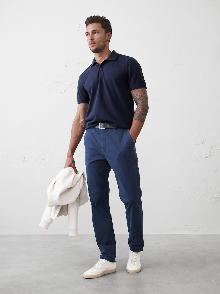 Slim-Fit Pique Polo