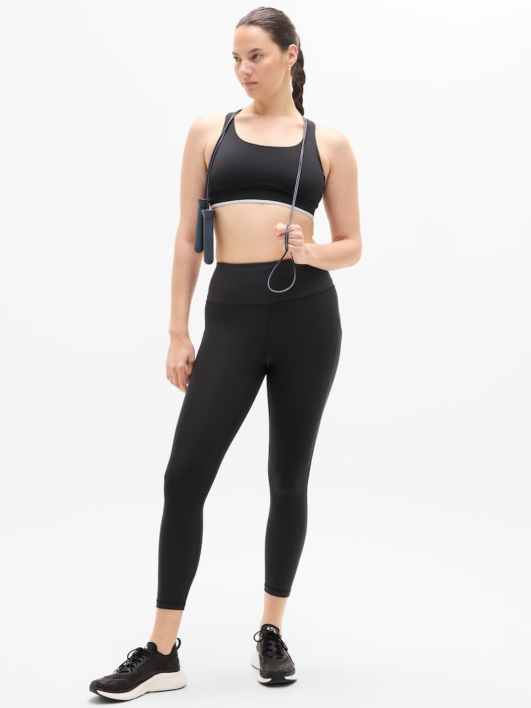 Interval Stash Ultra High Rise Lasercut 7/8 Legging
