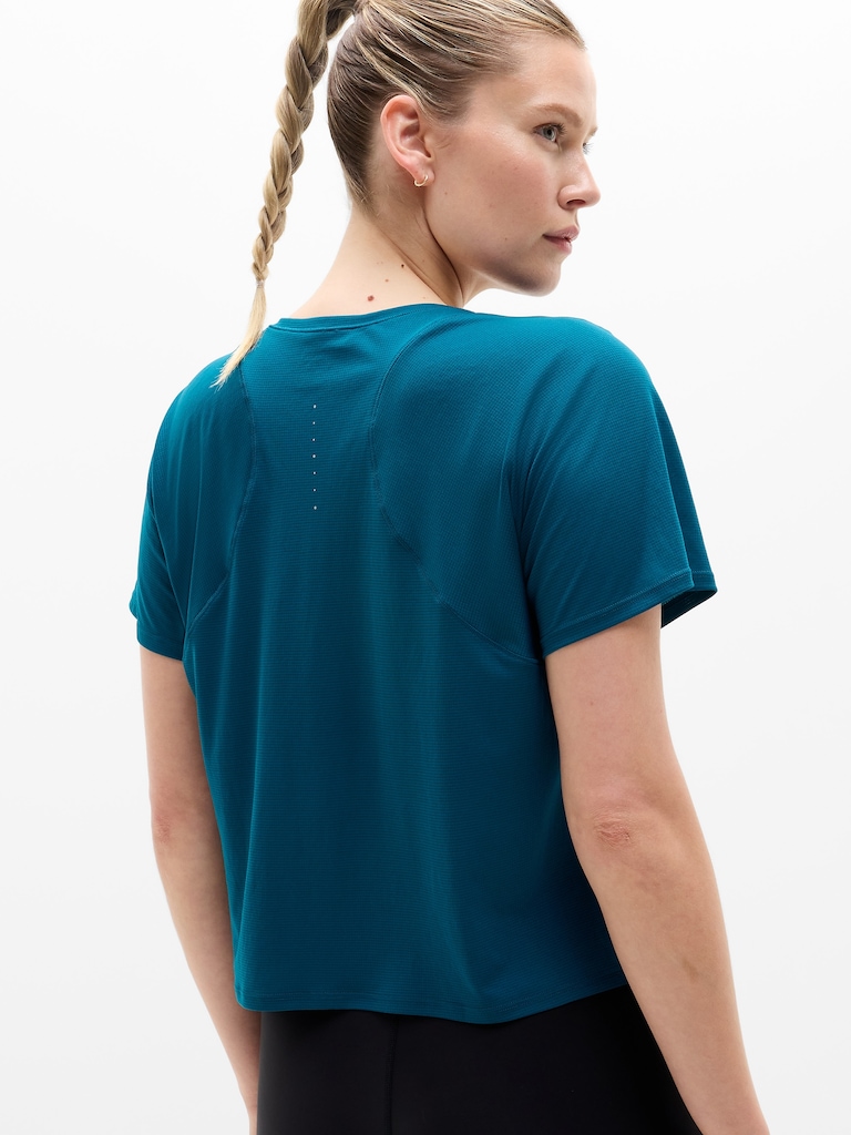 Grid Knit Tee