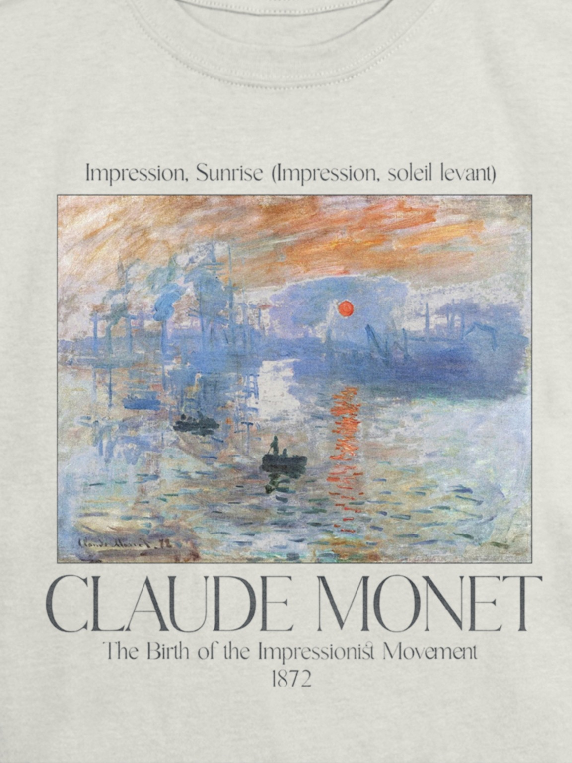 Kids Monet Sunrise Graphic T-Shirt